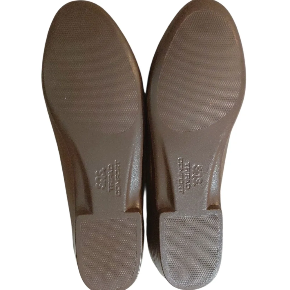 SAS Black Flats Comfortable Loafers